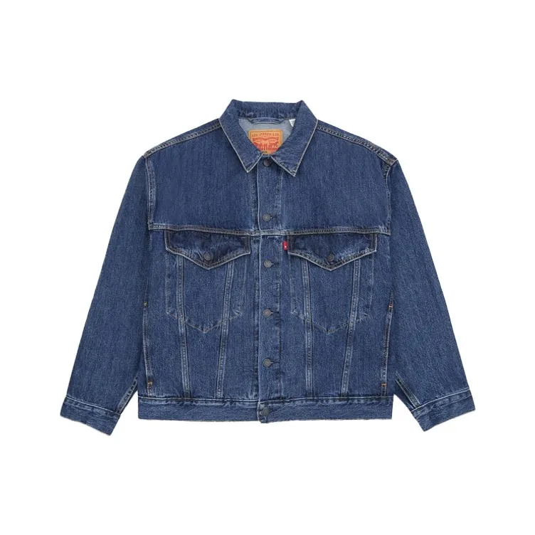 Levis Blue Men's Denim Jackets Левис Синий Мужские Джинсовые Куртки