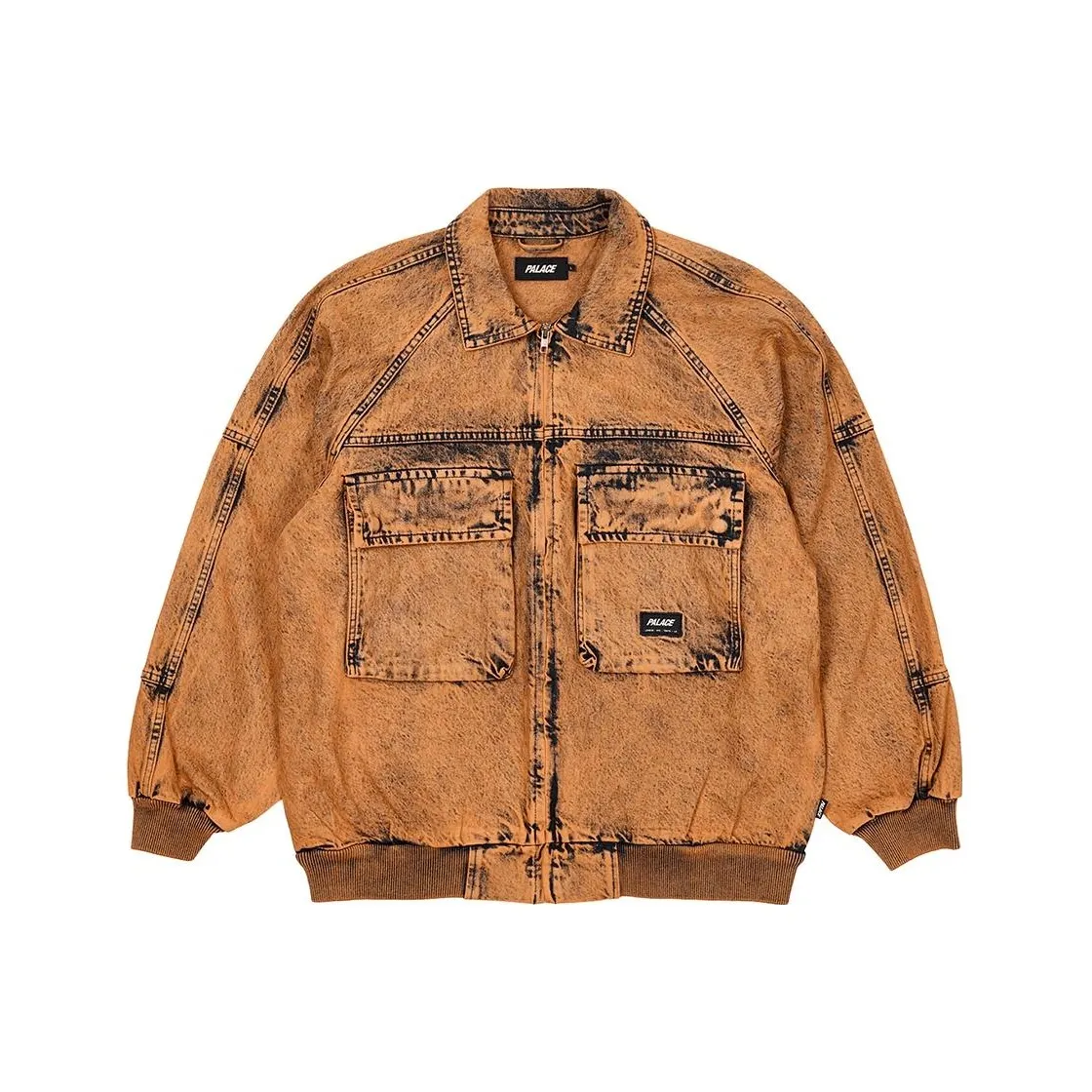 PALACE Summer 2023 Collection Апельсин Унисекс Джинсовые куртки