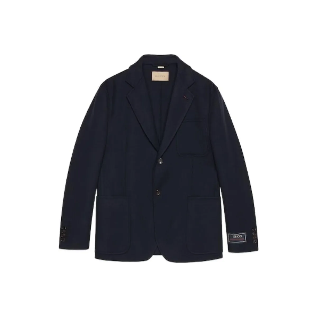 GUCCI FW23 Business Suits Coats Men's Dark Blue
