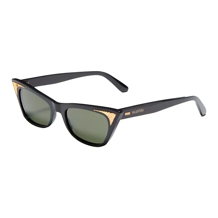 Valentino Cat Eye Sunglasses Women's Black
