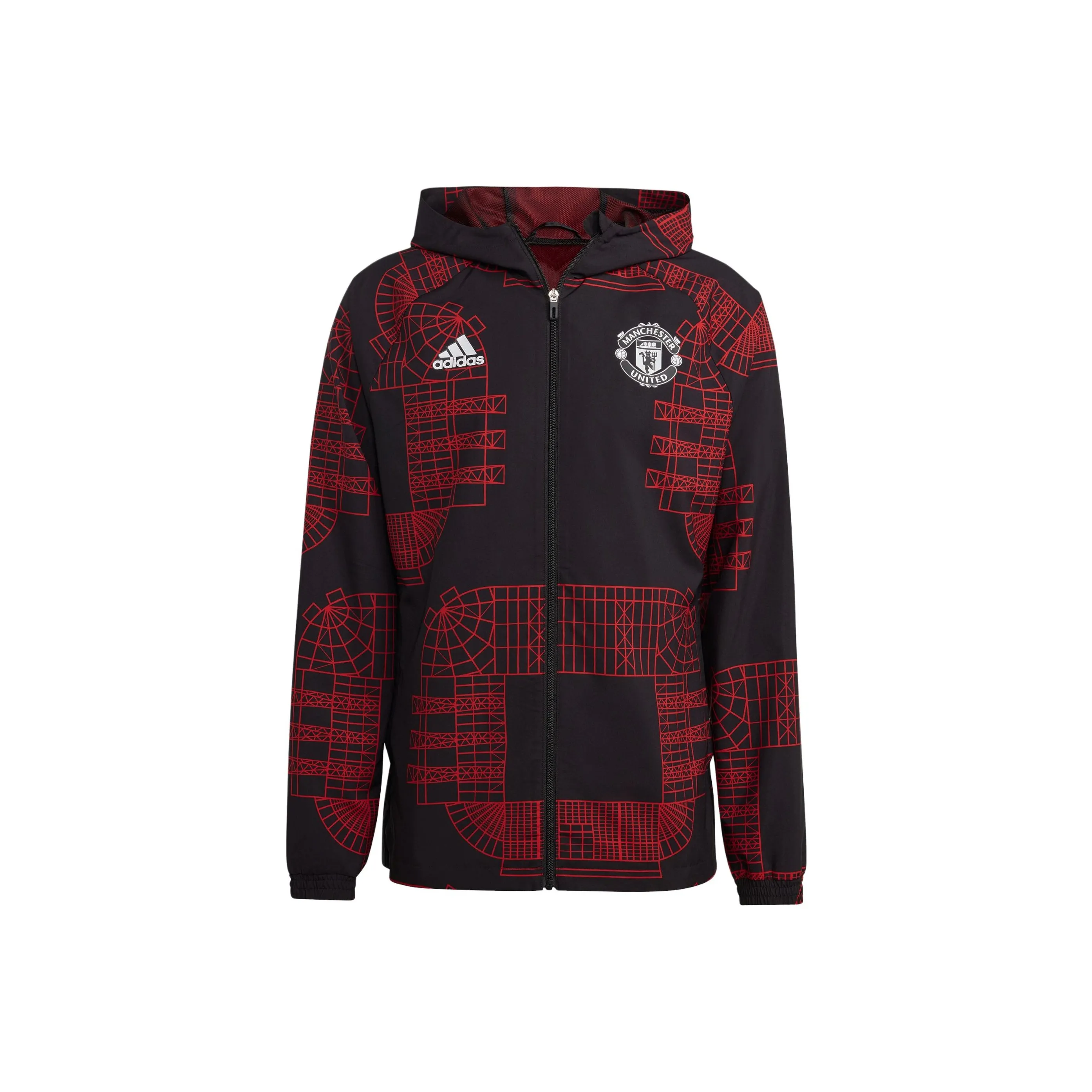 Adidas MANCHESTER UNITED THEATRE OF DREAMS Jackets Men's Black