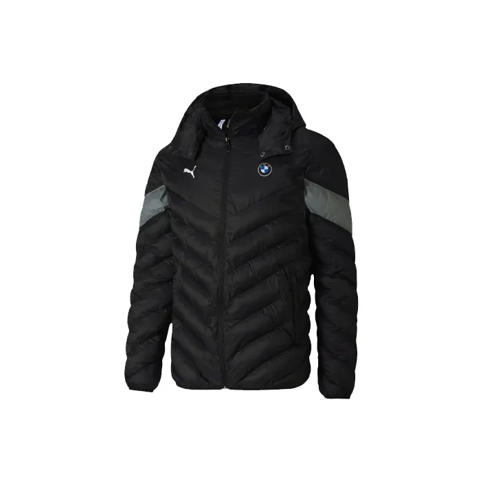 PUMA Bmw Mms Puffer Jackets Men's Black