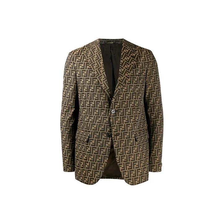 FENDI Business Suit Coat Men's Brown