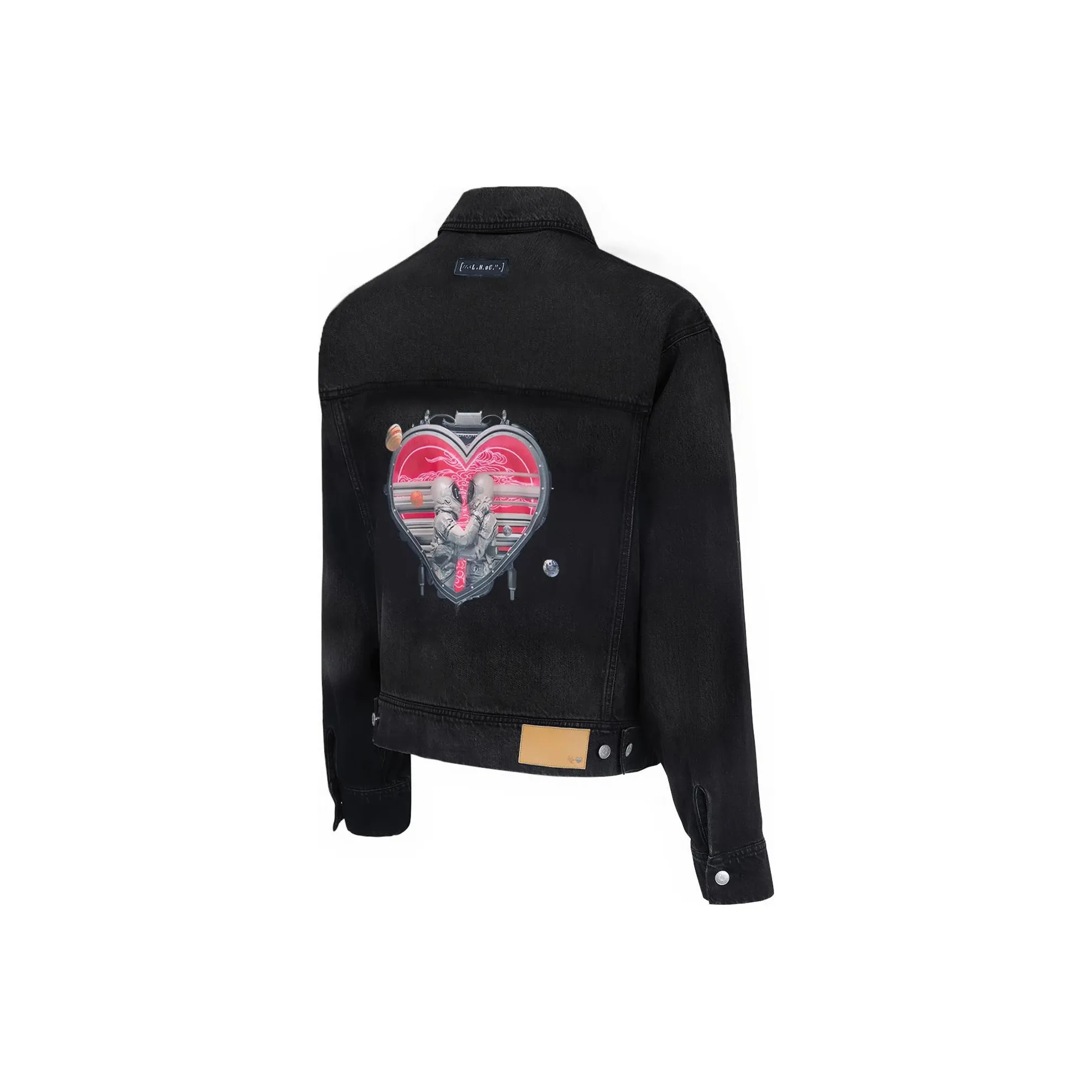 LiNing Denim Jacket Unisex Black