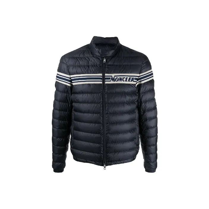 Moncler Down Jackets Men's Navy Blue