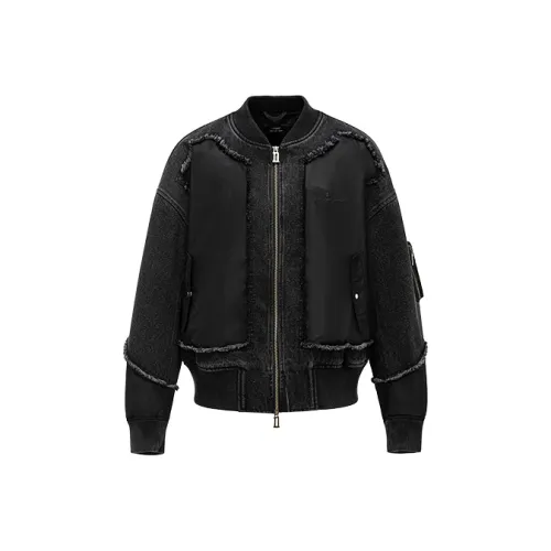 FENG CHEN WANG D.Desirable Co Branded Модель Черный Унисекс Куртки