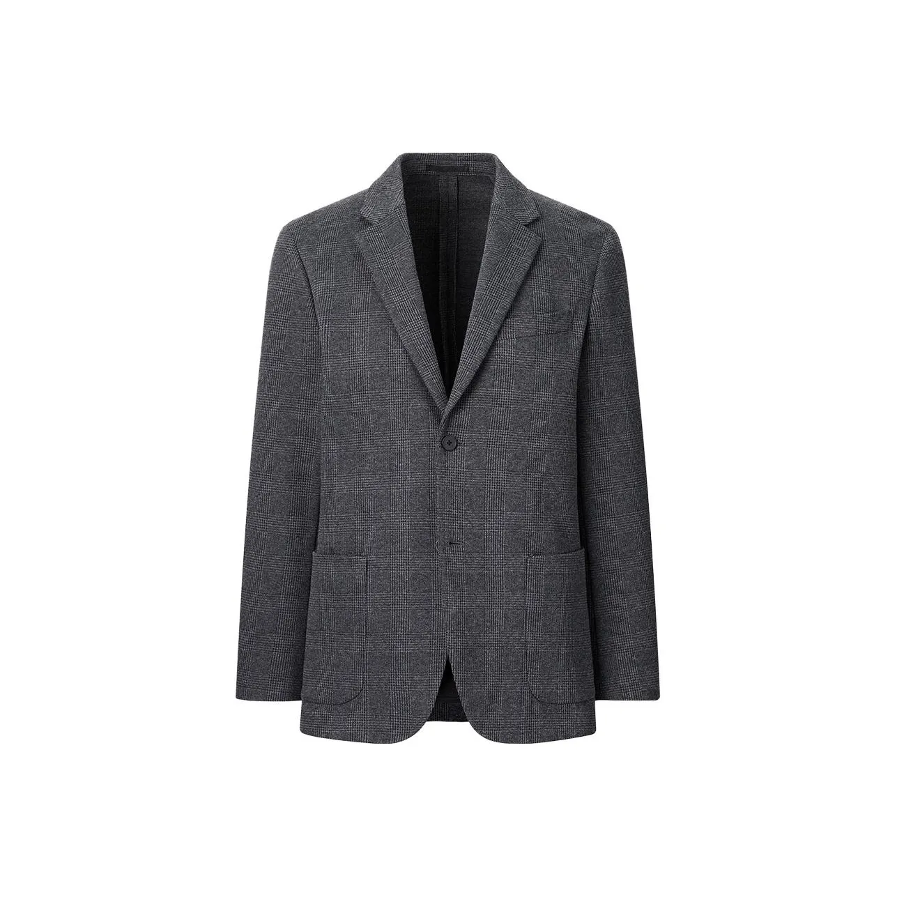 UNIQLO Бизнес-костюм мужской асфальтовый серый