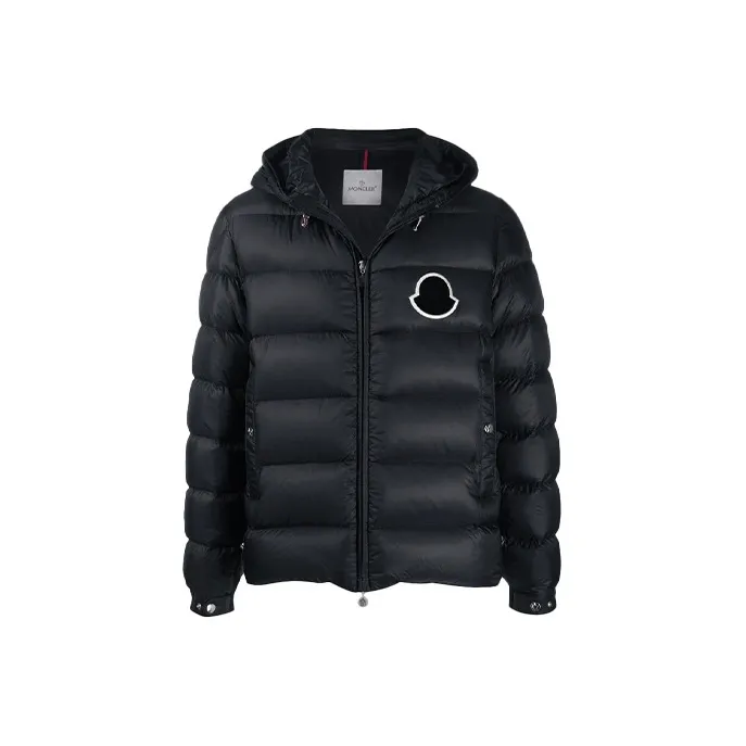 Moncler Down Jackets Men Black