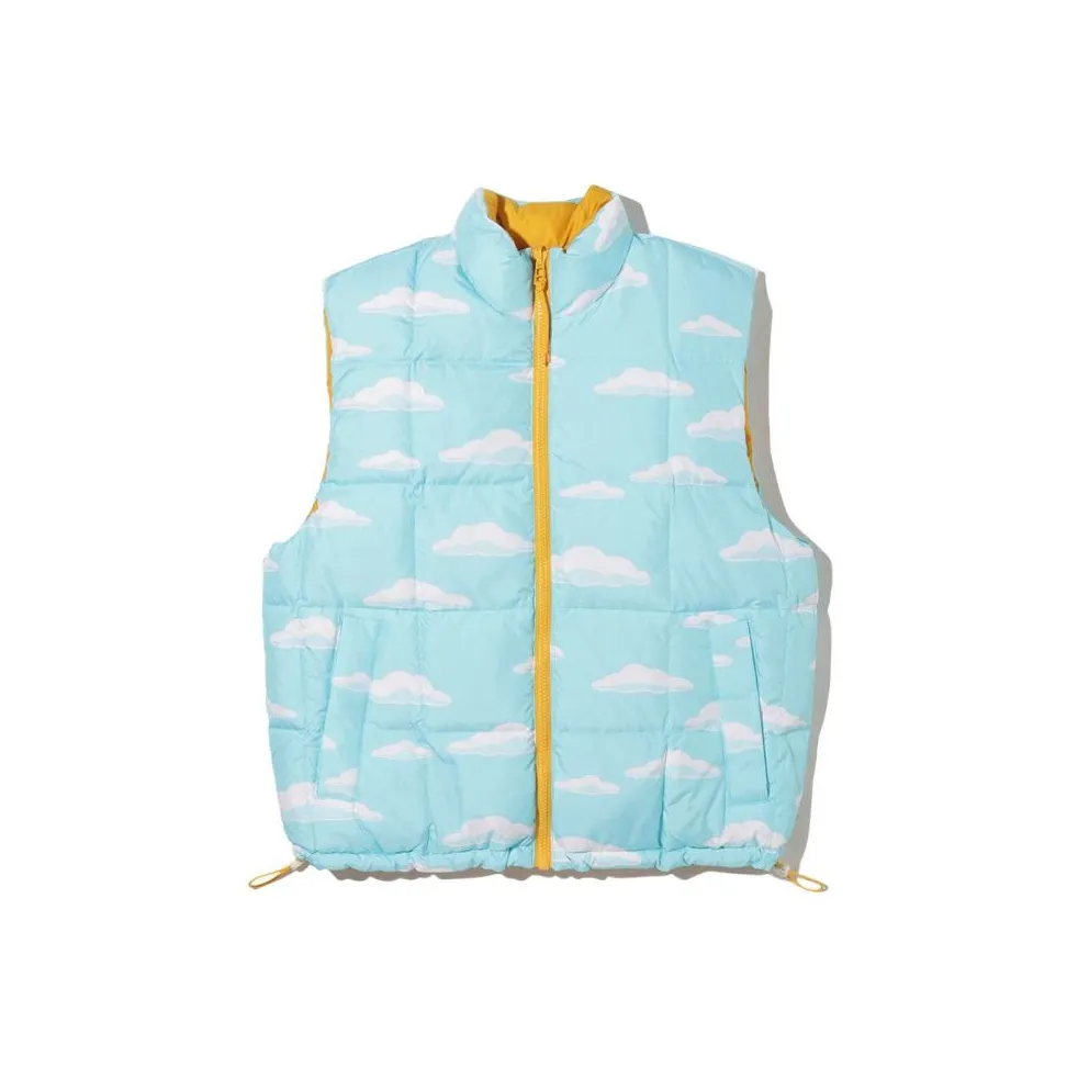 The Simpsons X Levis Down Vest Men's Blue