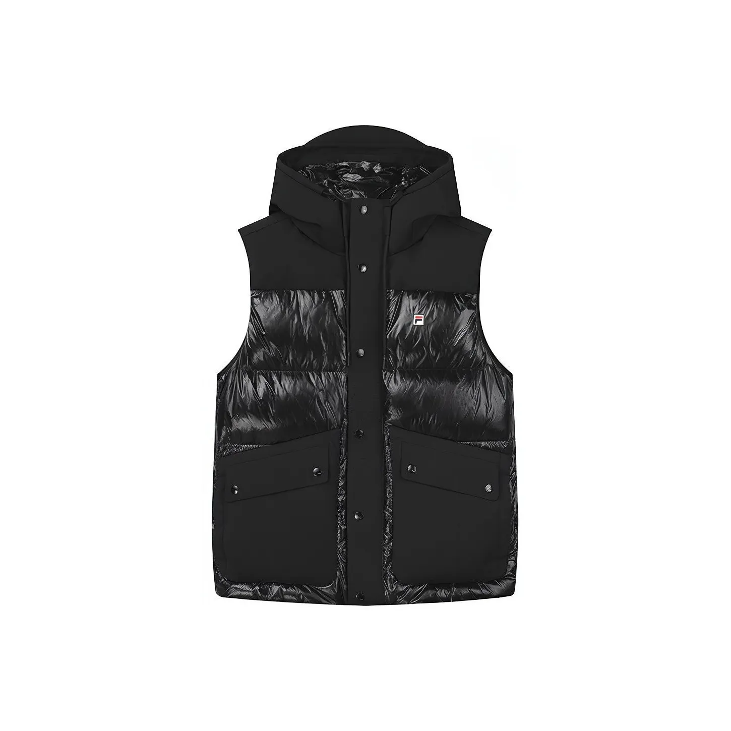 FILA Глубокий Черный Мужской Пуховый жилет