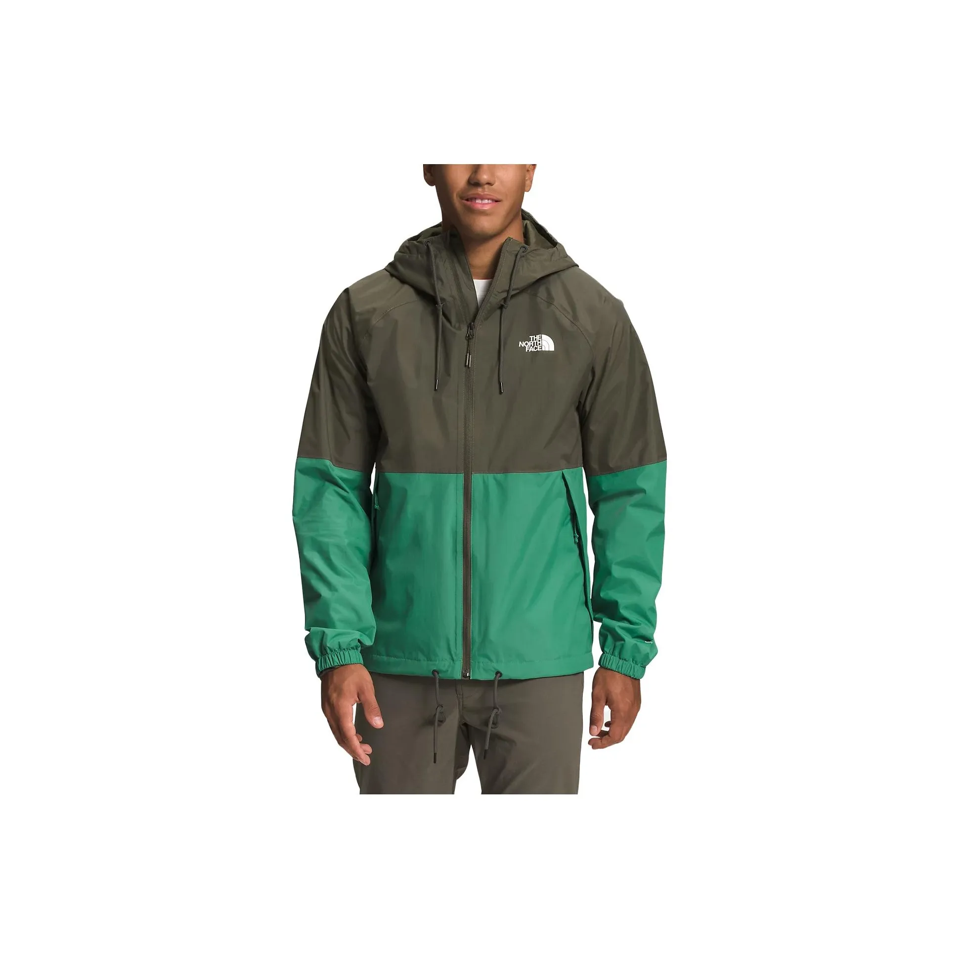 THE NORTH FACE Antora Куртка Мужская Серый Зеленый