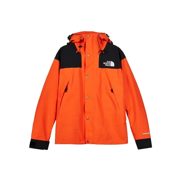THE NORTH FACE 1990 Collection Waterproof And Windproof Windbreaker Jacket Men's Persian Orange