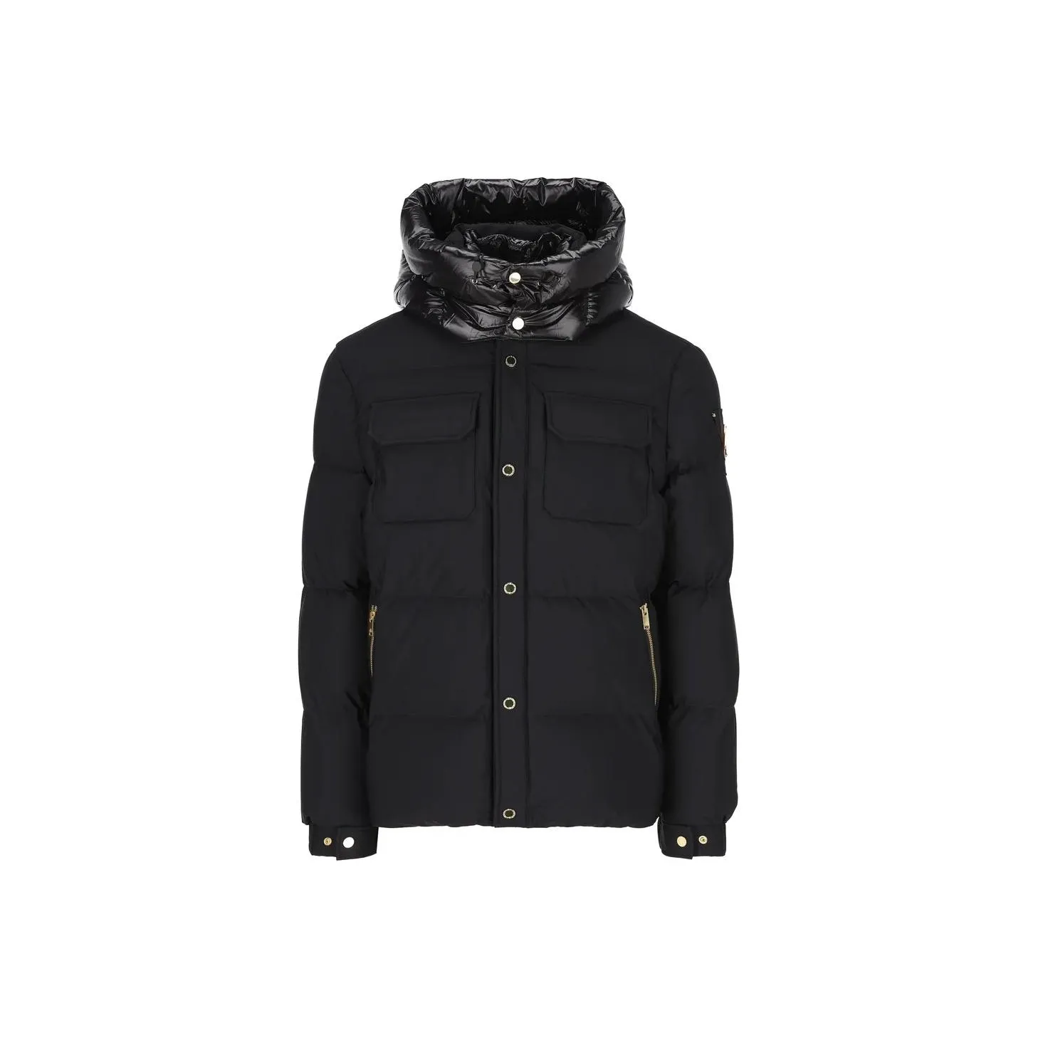 Moose Knuckles Suthep Logo Plaque Padded Jacket