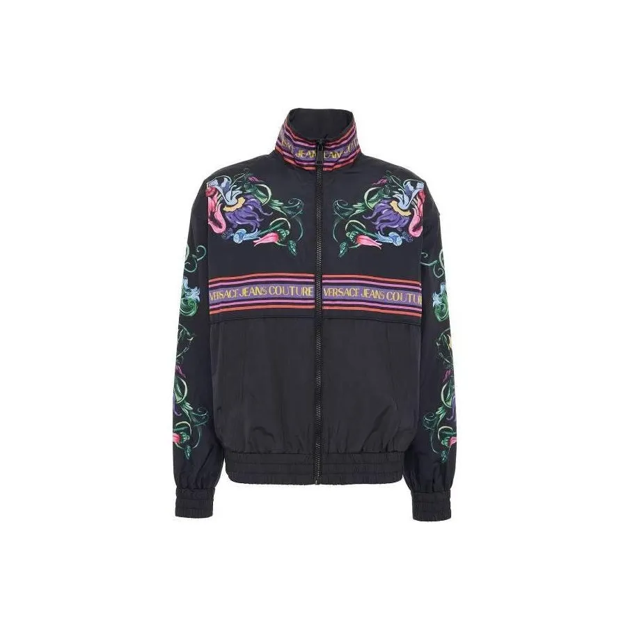 VERSACE Jackets Men's Black