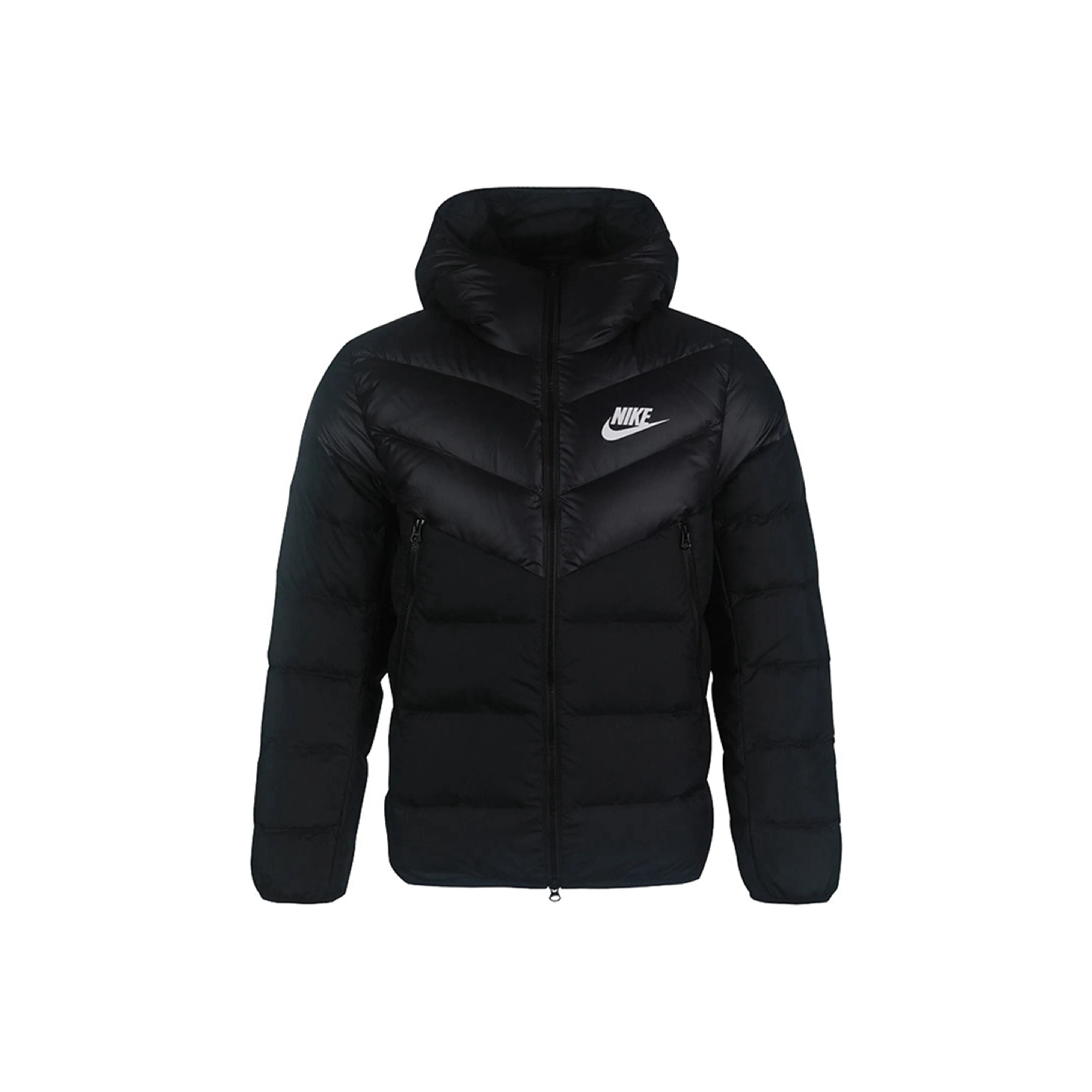 Nike Sportswear Down Fill Men's Sports Hooded Down Jacket Black