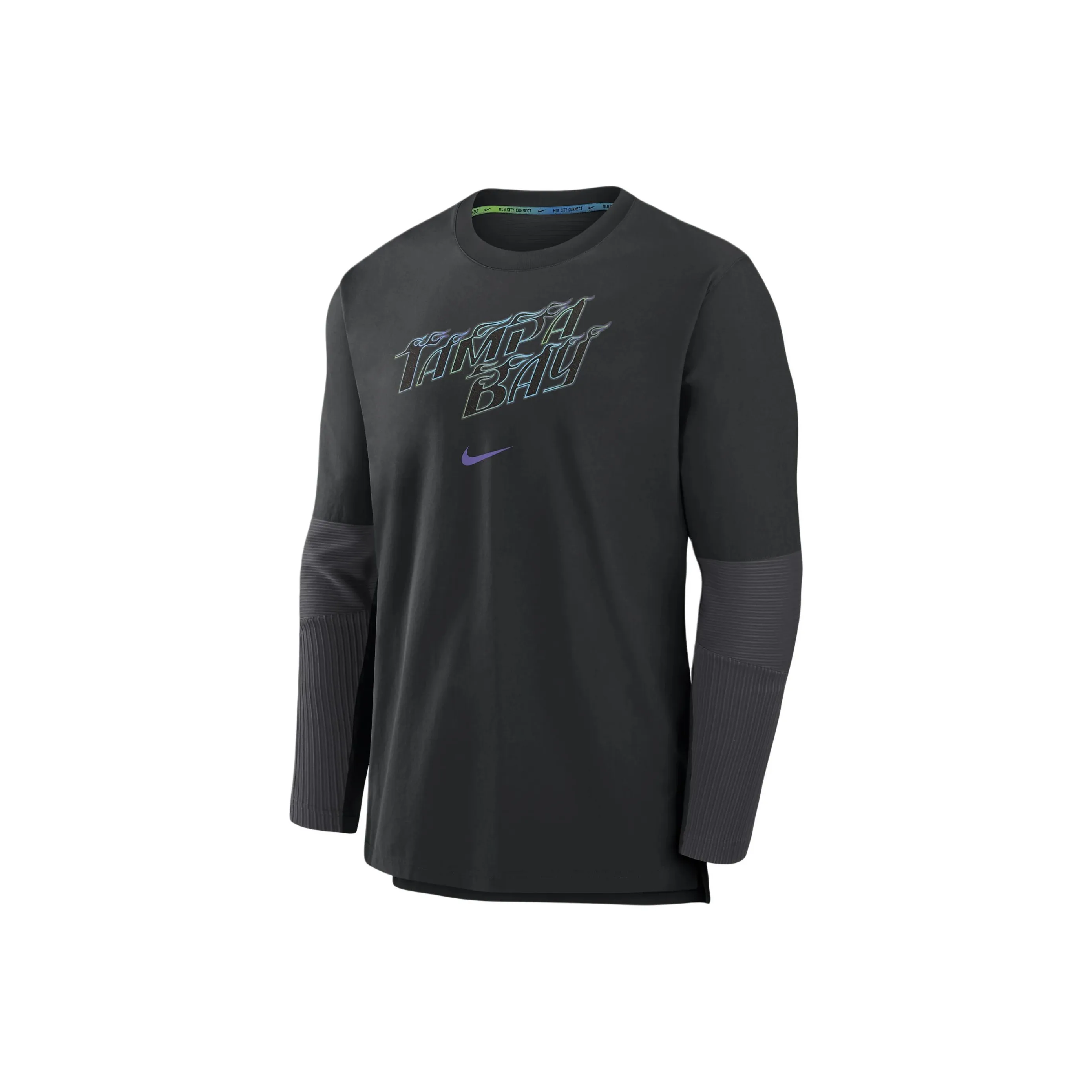 Nike Tampa Bay Rays Authentic Collection City Connect Player Men's Nike Dri FIT Mlb Pullover Jacket