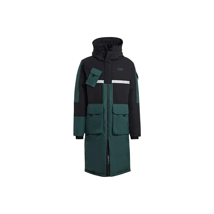 Adidas Originals Official Authentic Clover Пуховик Мужской Зеленый