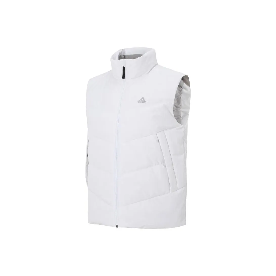 Adidas Белый Мужской Пуховый жилет