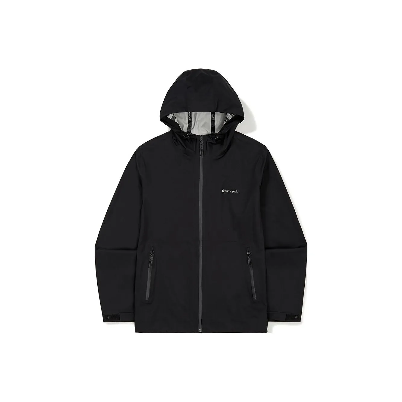 SNOW PEAK Водонепроницаемый и Ветрозащитный Ветровка Мужской Черный