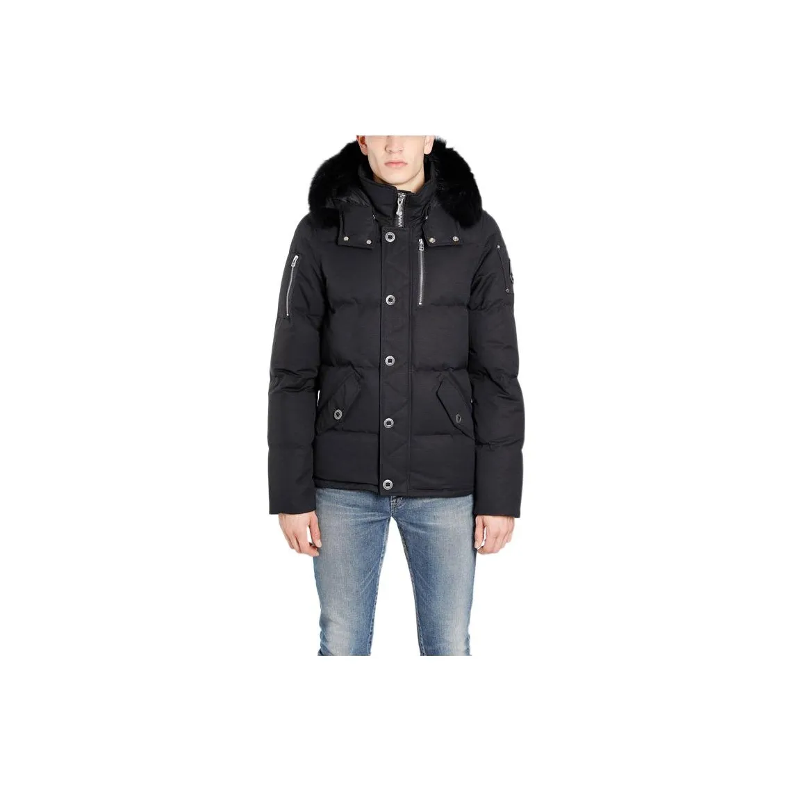 Moose Knuckles Down Jackets Men Milk White