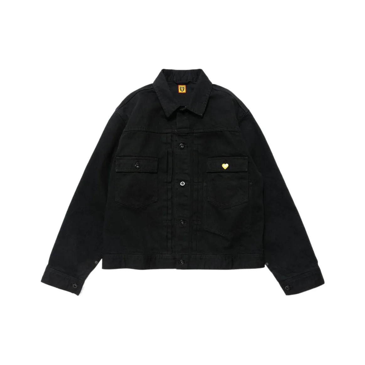 HUMAN MADE X Asap Rocky Human Testing Denim Jacket Black