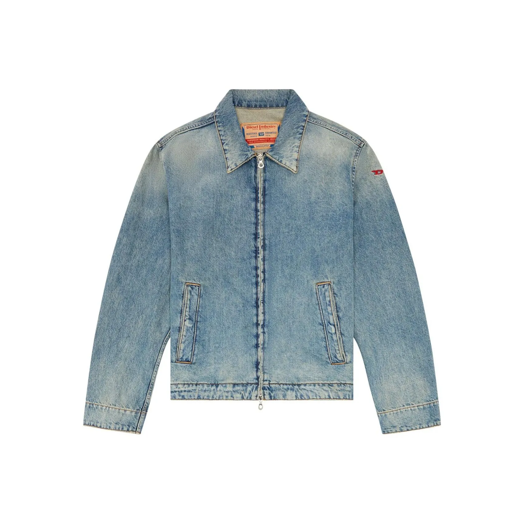DIESEL Jackets Men Blue