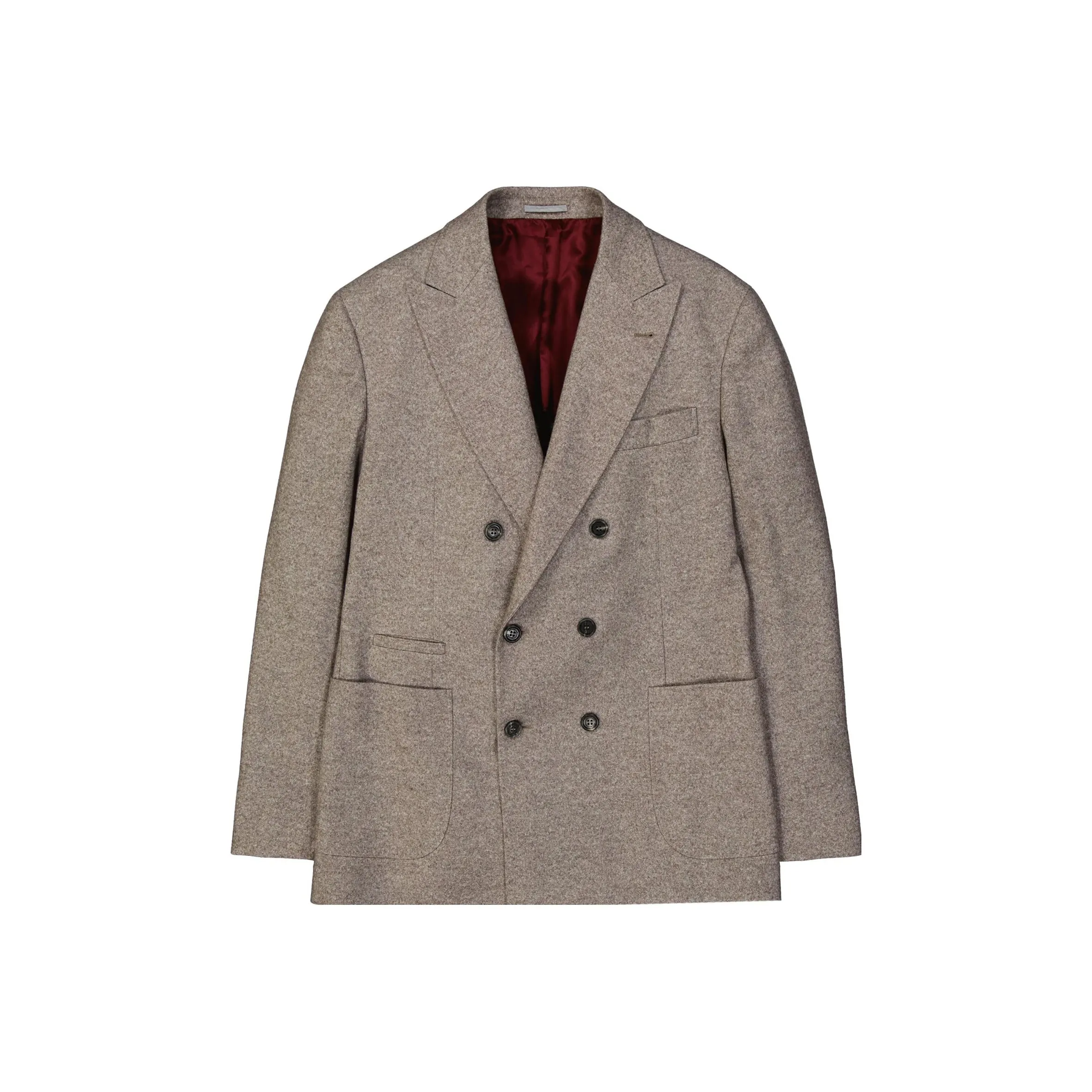 Brunello Cucinelli Business Suits Men's Umber
