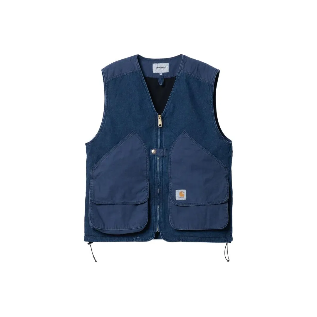 Carhartt WIP Blue Men's Gilets Кархартт WIP Синий Мужской Жилеты