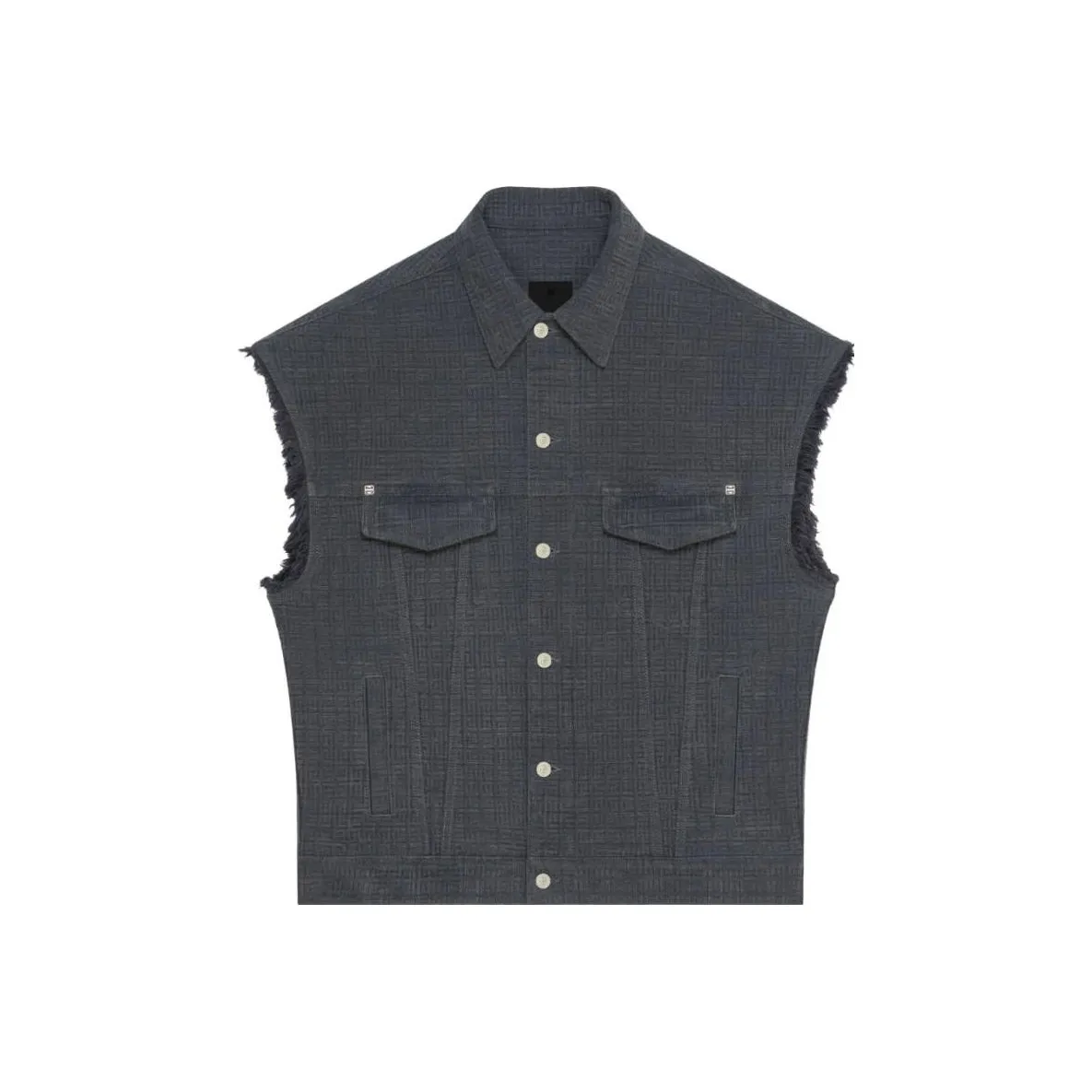 Givenchy Vests Men's Gray
