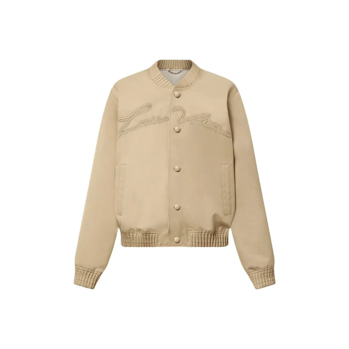 LOUIS VUITTON Embroidered Cotton Blend Bomber