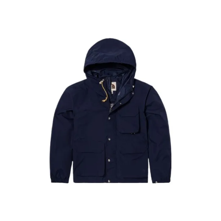 THE NORTH FACE M66 Outdoor Hiking Waterproof And Breathable Windbreaker Jacket Men's Blue