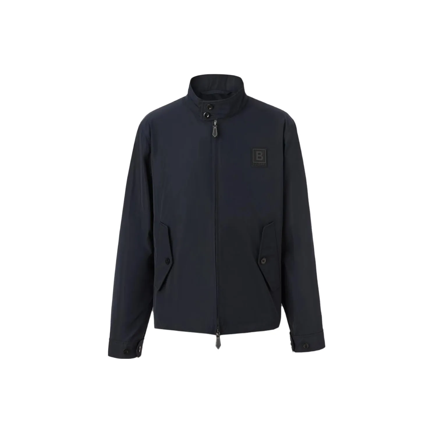 Burberry Letter Graphic Applique Harrington Jacket