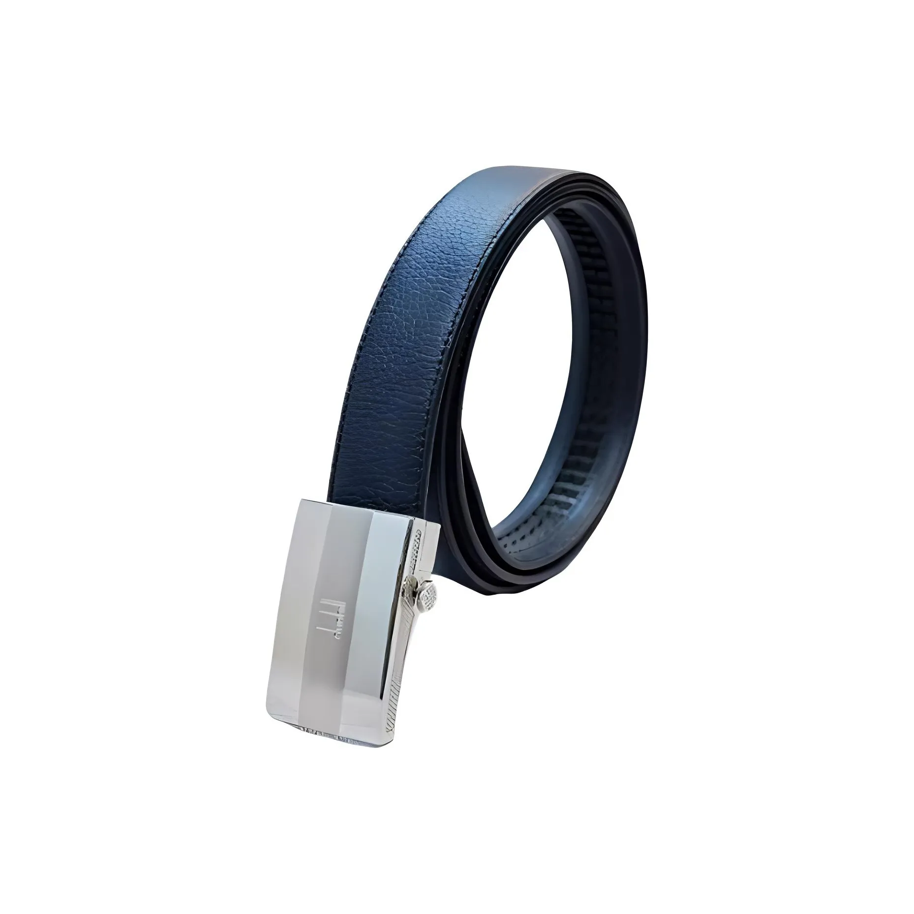 Dunhill Ремни из коровьей кожи Мужские Темно-синий Ширина 3 см
