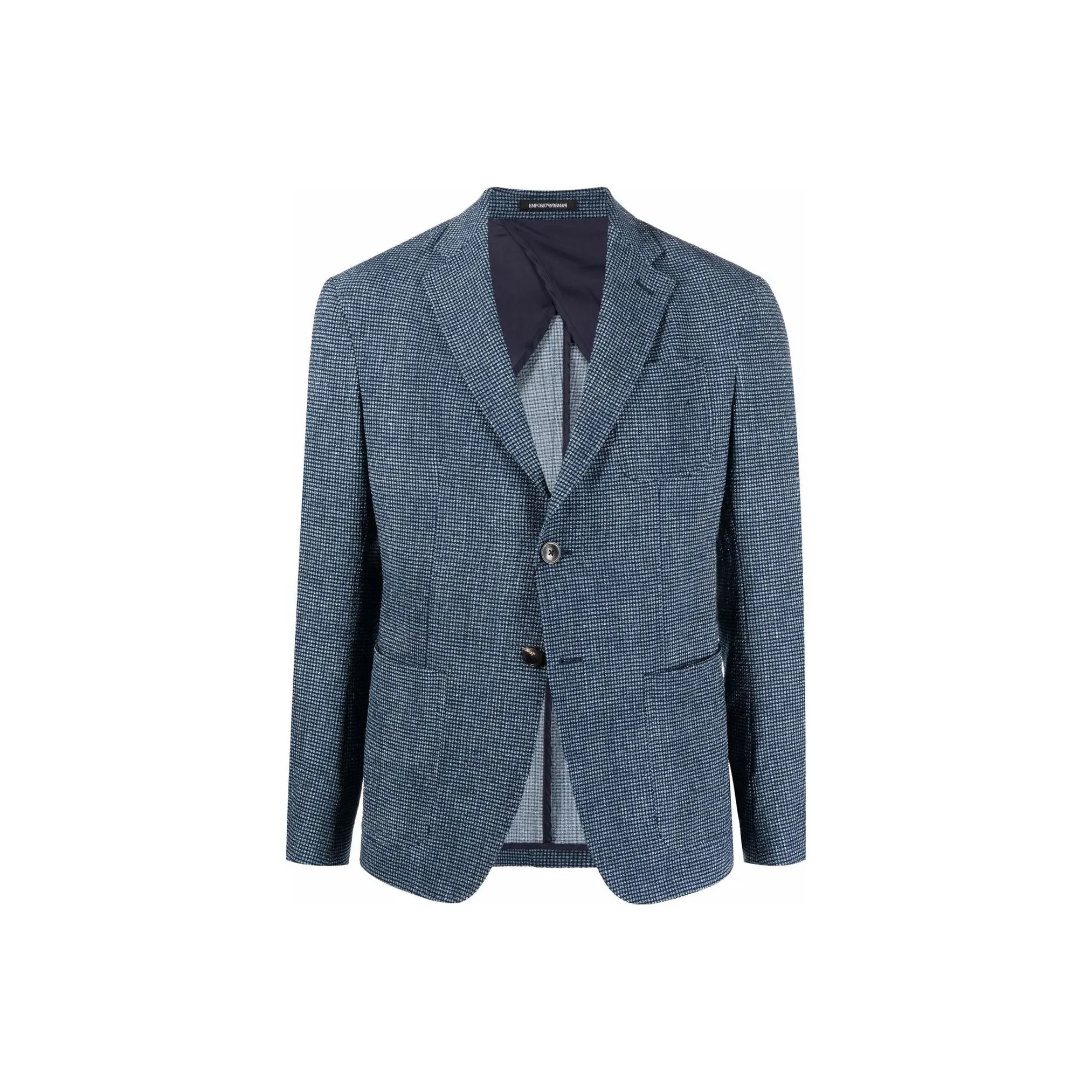 EMPORIO ARMANI SS22 Business Suits Coats Men's Blue