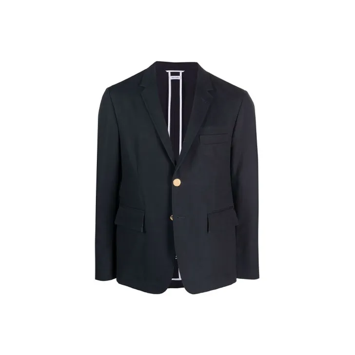 THOM BROWNE Single Breasted Rwb Stripe Blazer