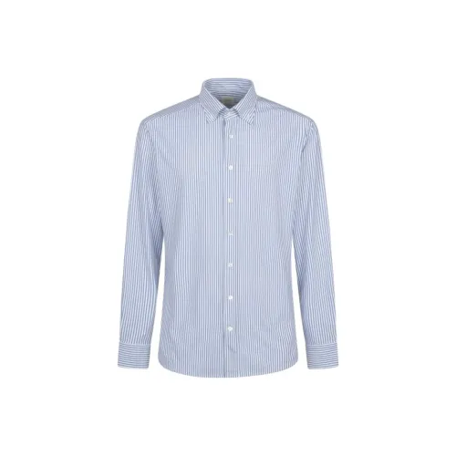 TRAIANO MILANO Blue Мужские Рубашки