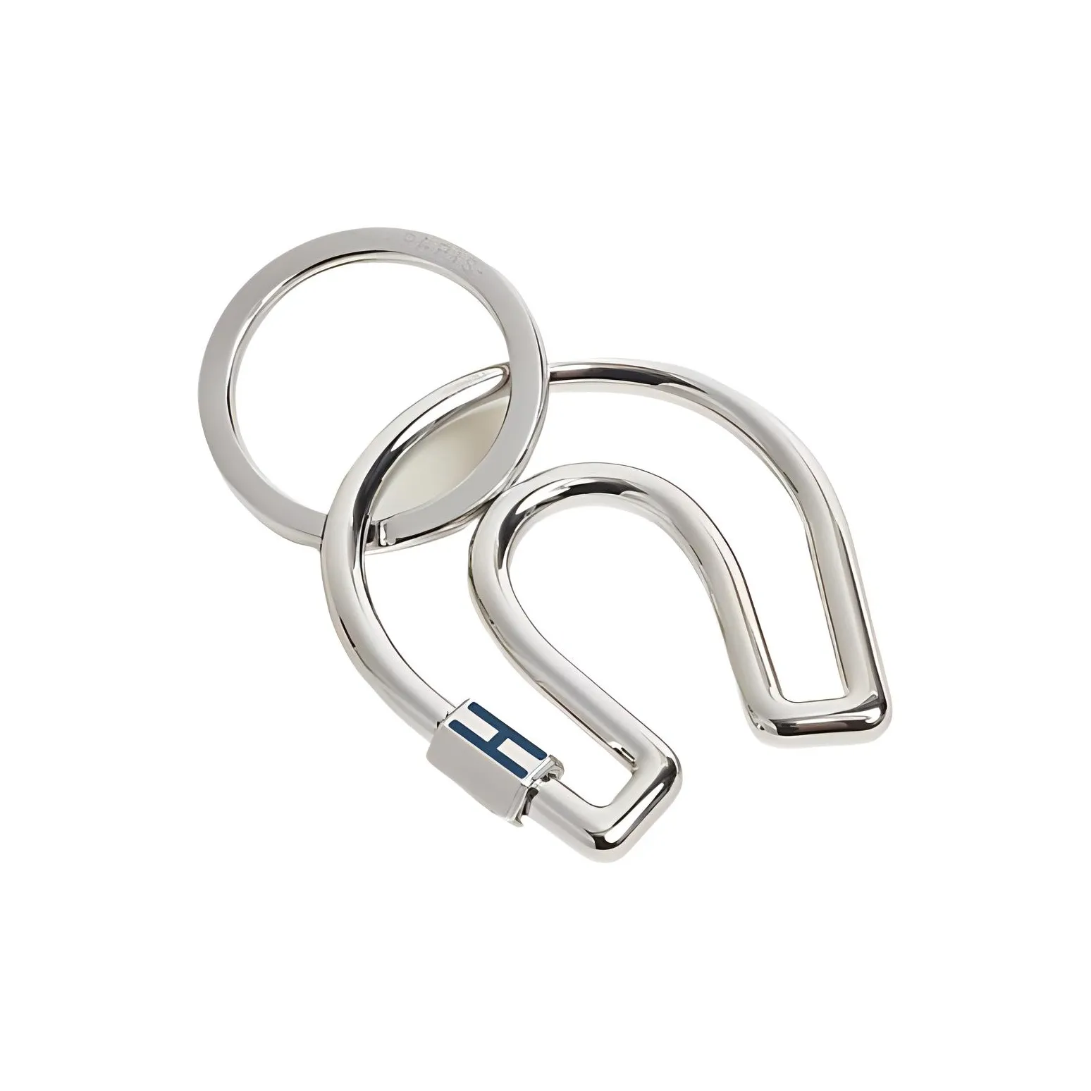 HERMES Cheval Брелоки Мужской Серебряный