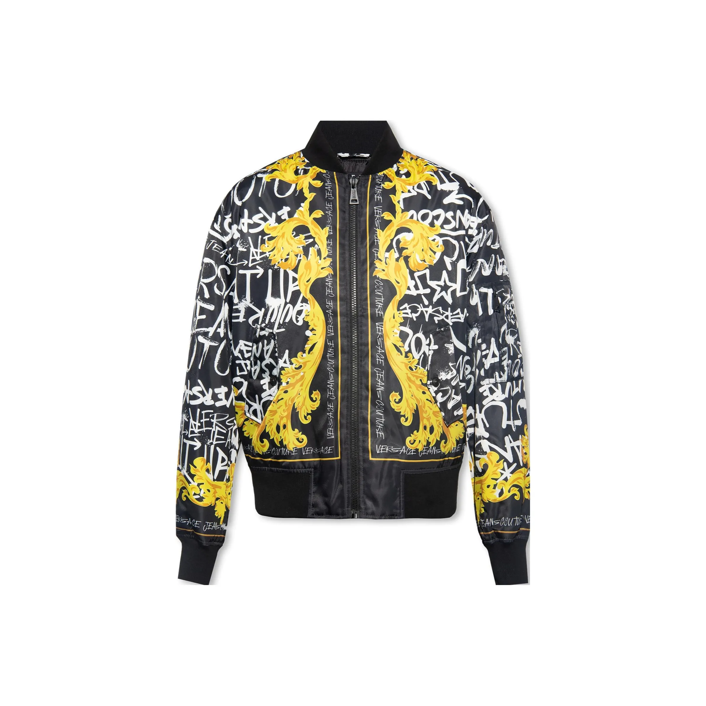 VERSACE JEANS COUTURE Jackets Men's Black