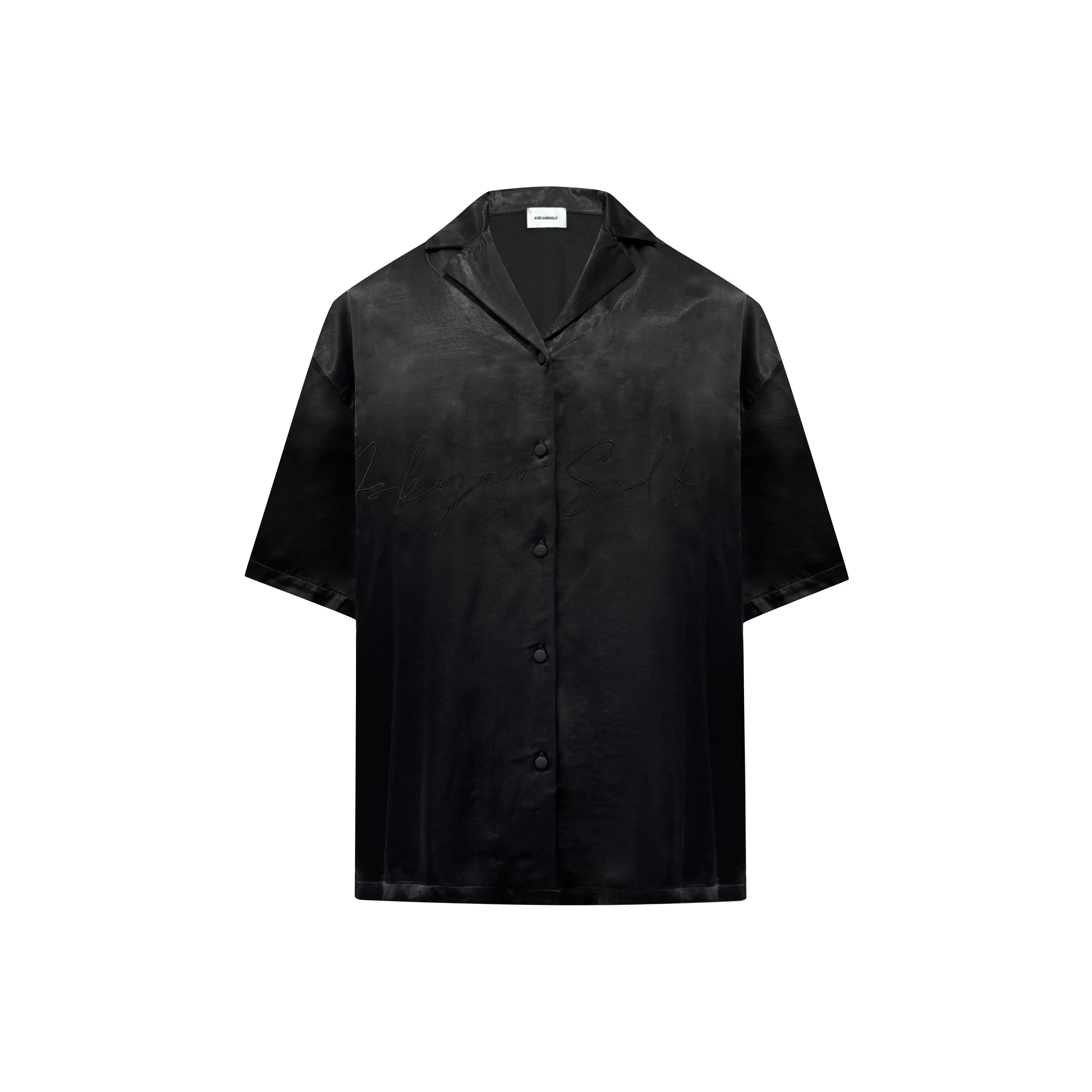 Askyurself Черная унисекс рубашка