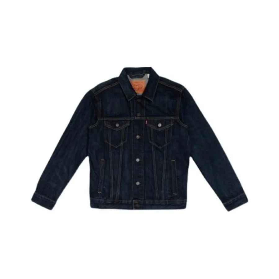 Levis Темно-синий Мужской Джинсовые куртки