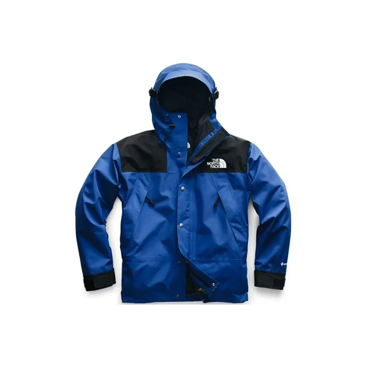 THE NORTH FACE 1990 Collection Outdoor Hiking Water-Resistant Windproof And Rainproof Windbreaker Jacket Unisex Blue
