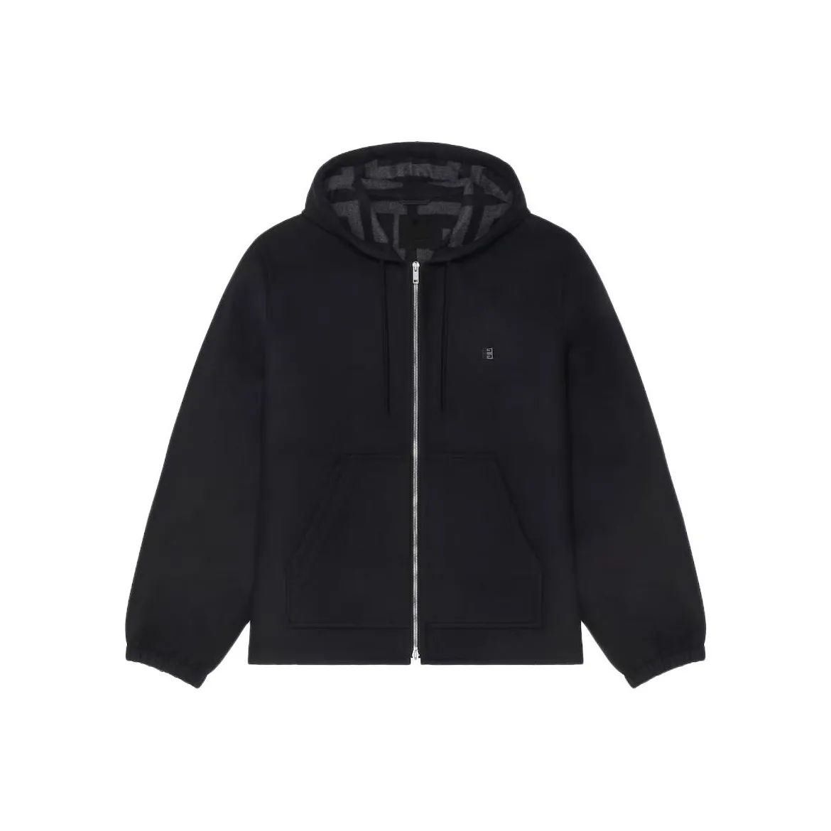 Givenchy 4G Pattern Zipped Hoodie