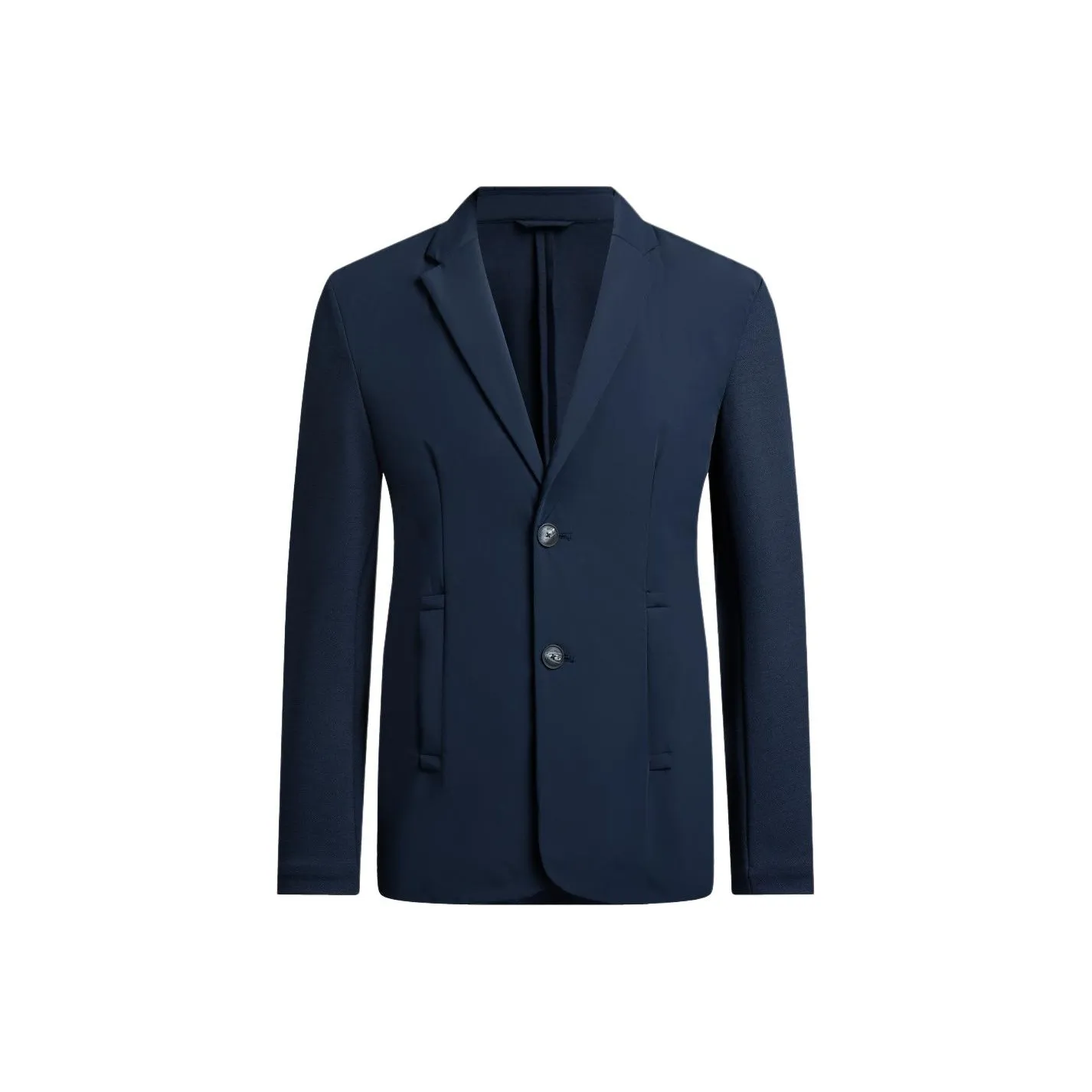 EMPORIO ARMANI Single breasted Padded Wool Blazer