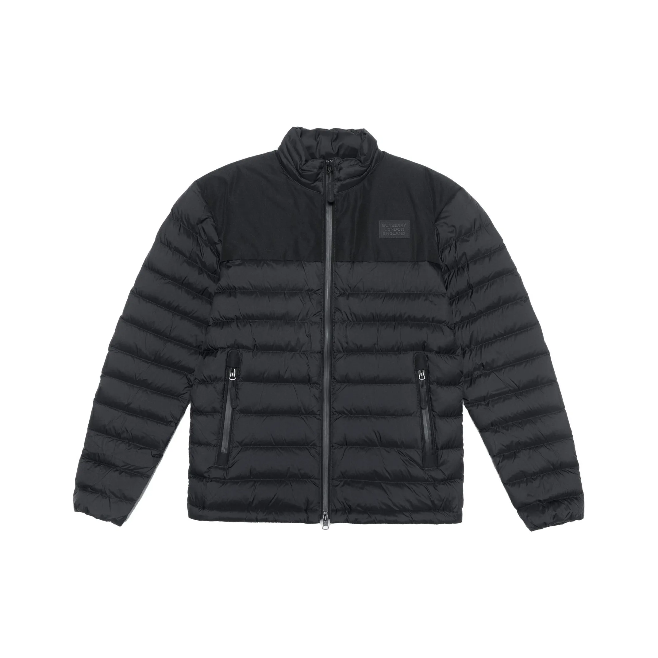 Burberry Logo Applique Lightweight Puffer Jacket