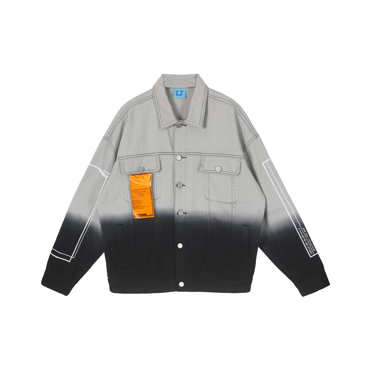 ORIGINAL X YOUTH Original Loose Fit Thickened Denim Jacket Unisex