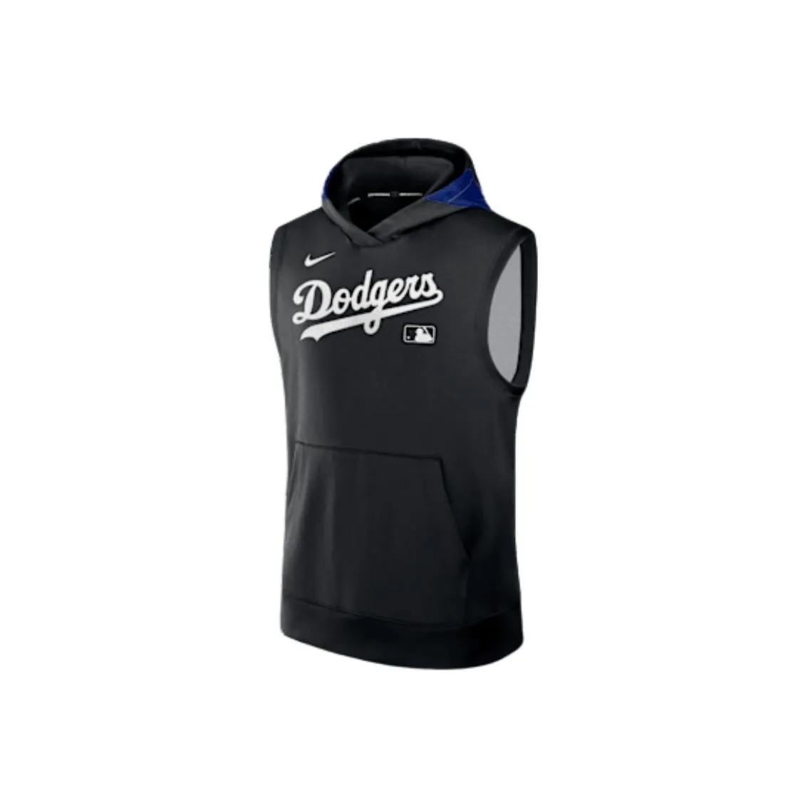 Nike Los Angeles Dodgers Authentic Collection Men's Nike Dri FIT Mlb Sleeveless Pullover Hoodie