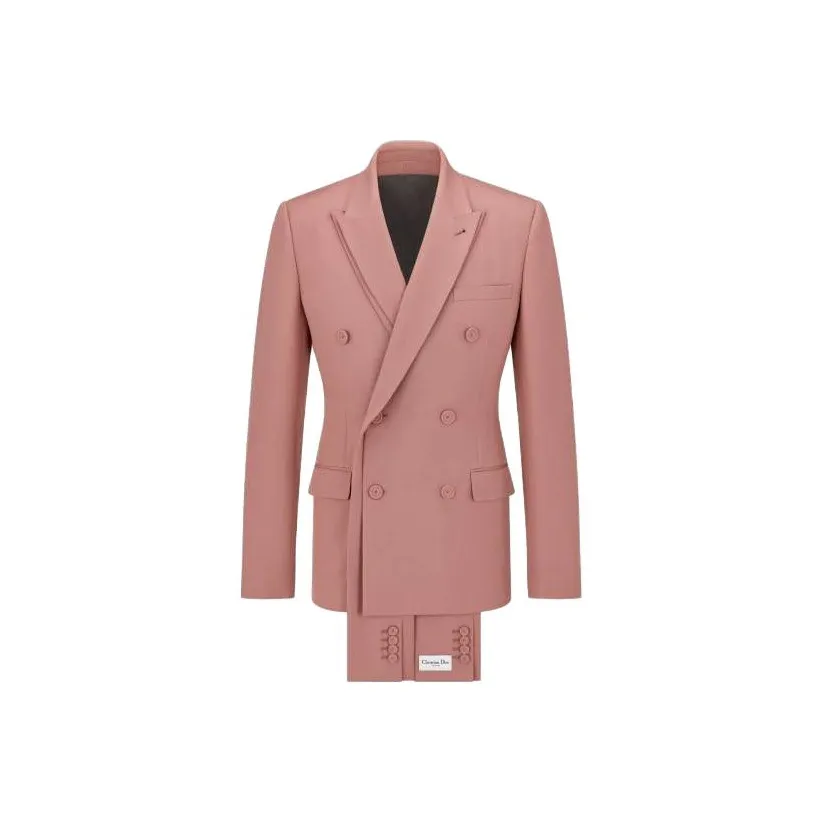 DIOR Homme Detachable Cuff Double Breasted Blazer