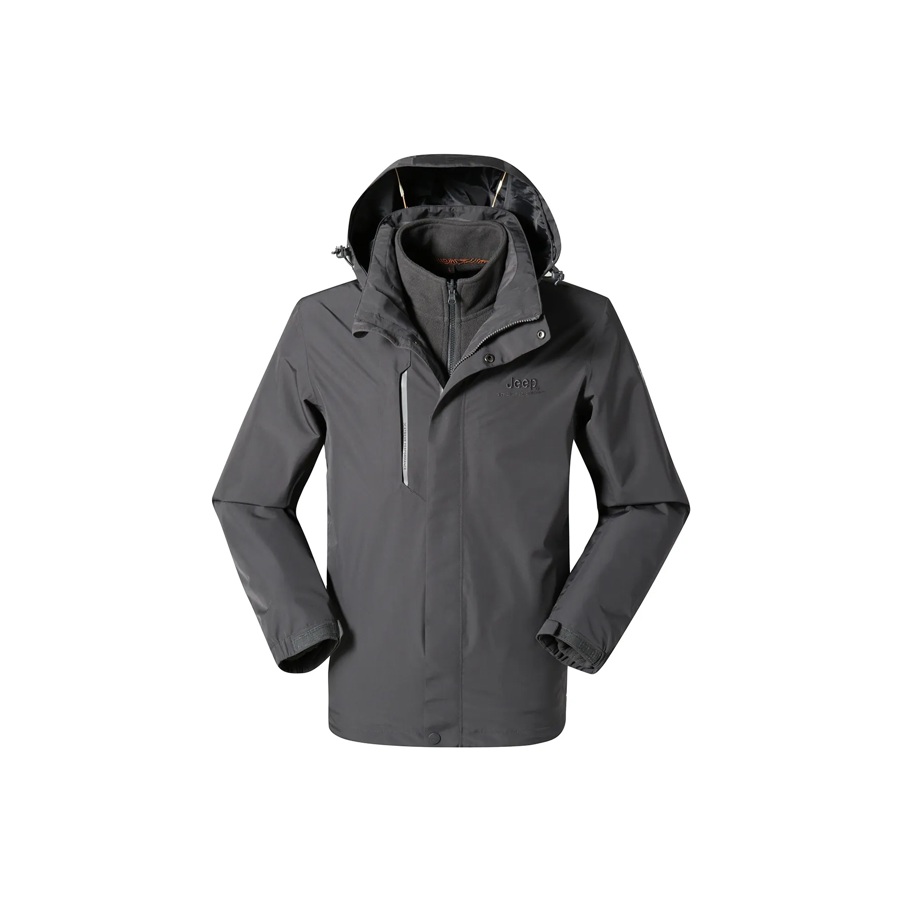 JEEP Водонепроницаемый Термический Холодостойкий Водоотталкивающий Ветрозащитный Ветровка Унисекс