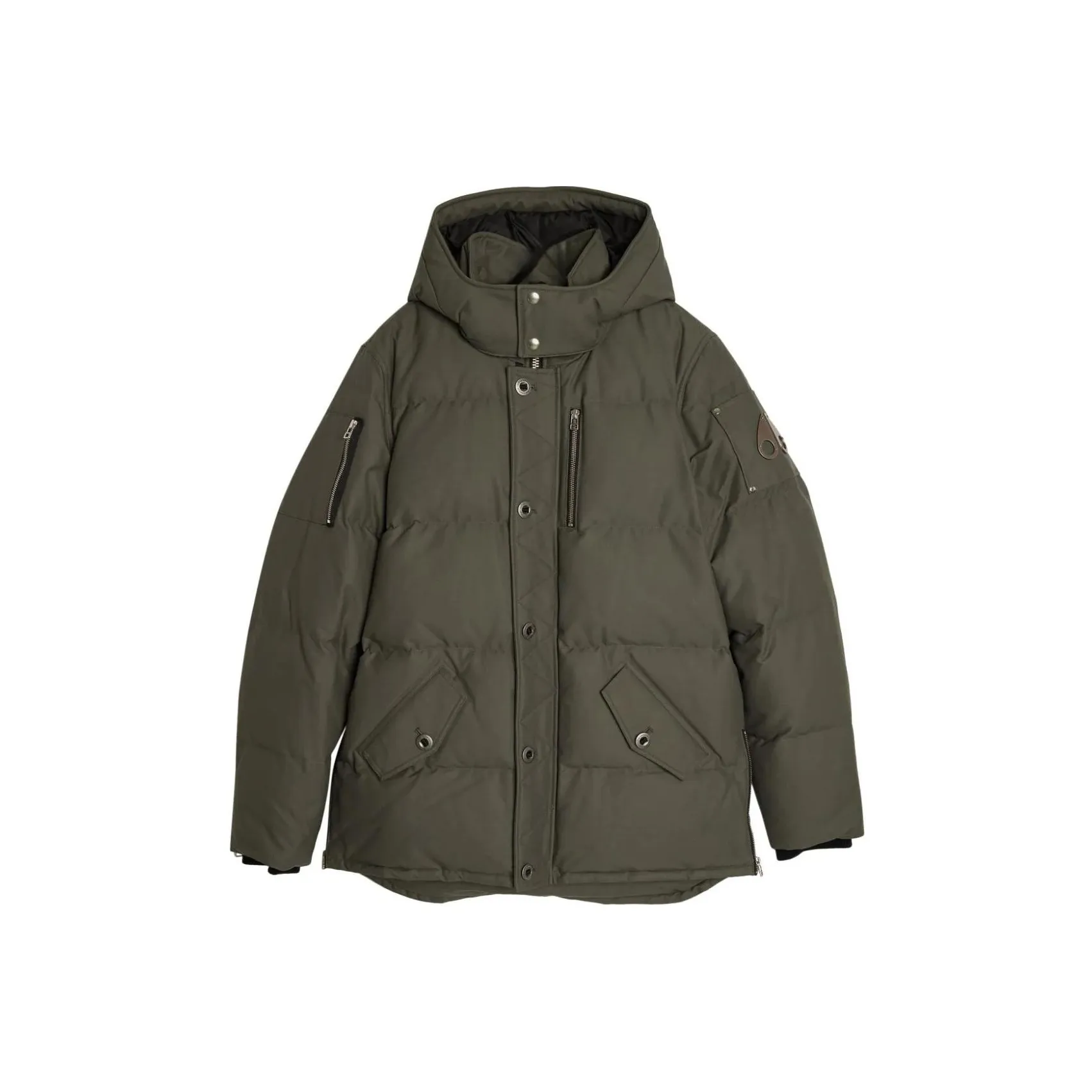 Moose Knuckles Forrestville 3 Logo plaque Padded Jacket