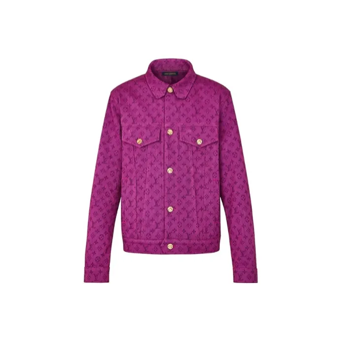 LOUIS VUITTON New Quarterly Products Of LV Denim Jackets Men